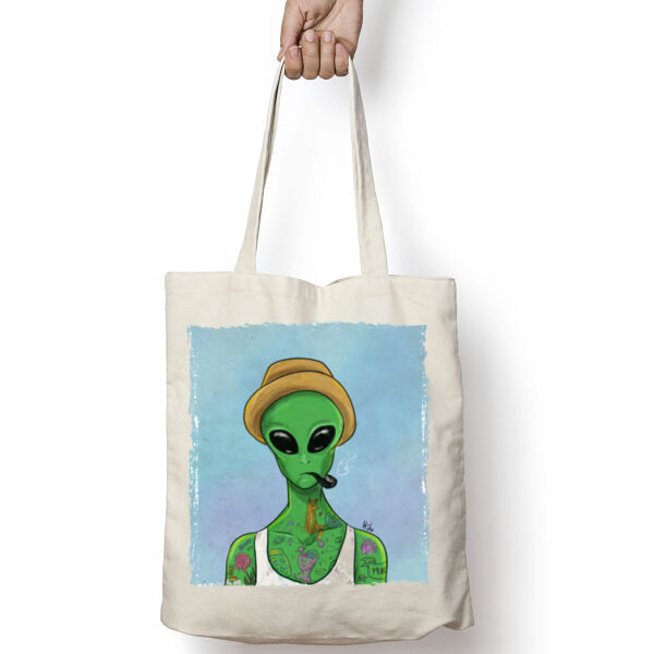 Alien With Tattoo Thumbnail