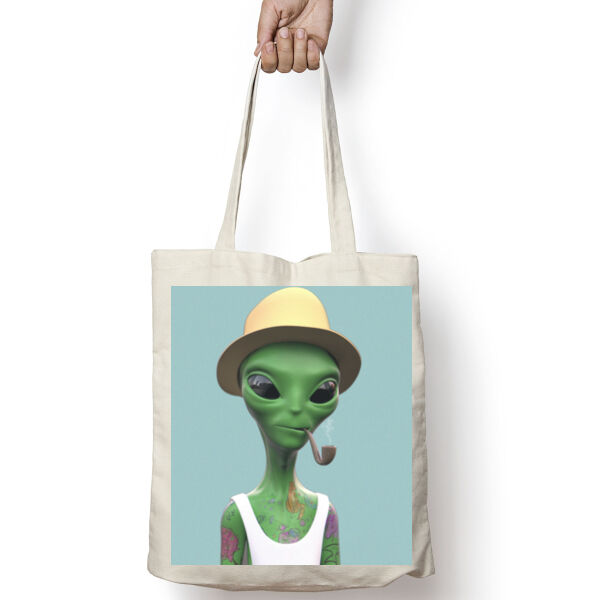 3D Alien Model Thumbnail