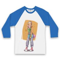 Kid's Raglan Tshirt Thumbnail